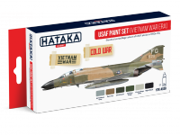 Hataka HTK-AS09 USAF Paint Set Vietnam war era 6x17ml