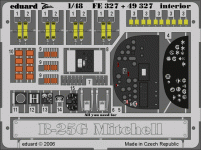 Eduard FE327 B-25G interior ACCURATE MINIATURES 1/48