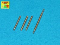 Aber A48114 Armament for Soviet fighter MIG-3 2x7,62ShKAS; 1x12,7mm UBS; pitot tube (1:48)