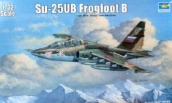 Trumpeter 02277 Suchoj Su-25UB Frogfoot (1:32)