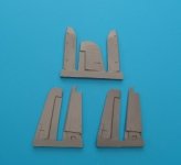 Aires 4253 F4U-1 Corsair control surfaces 1/48 Tamiya