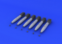 Eduard 648128 Mk.82 bombs w/ airbrake early 1/48