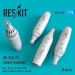 RESKIT RS72-0311 UB-32A-24 rocket launcher (4 pcs) 1/72