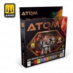 AMMO of Mig Jimenez ATOM 20706 Basic Wargames Colors I Set 12 x 20 ml 