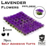 Paint Forge PFFL2632 Lavender Purple Flowers 6mm