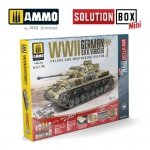 AMMO of Mig Jimenez 7902 SOLUTION BOX MINI –WWII German D.A.K. Vehicles