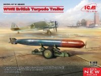 ICM 48405 WWII British Torpedo Trailer 1/48