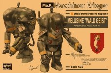 Hasegawa 64128 Melusine “Wald Geist” Panzer Kampf Anzug Ausf M 1/35