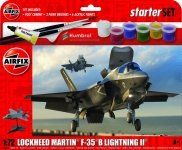 Airfix 55010 Starter Set - Lockheed Martin F-35B Lightning II 1/72