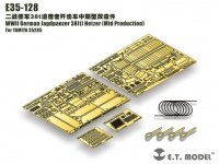 E.T. Model E35-128 WWII German Jagdpanzer 38(t) Hetzer（Mid Production）(For TAMIYA 35285) (1:35)