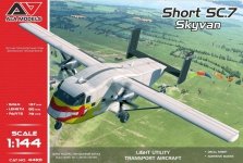 A&A Models 44101 Short SC.7 Skyvan 1/144