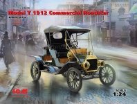 ICM 24016 Model T 1912 Commercial Roadster 1/24