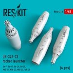 RESKIT RS48-0310 UB-32A-73 rocket launcher (4 pcs) 1/48
