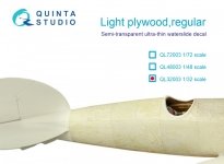 Quinta Studio QL32003 Light plywood, regular 1/32