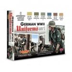 Lifecolor CS04 Acrylic paint set German Uniforms WWII Set 1 6x22ml