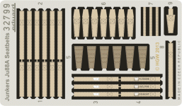 Eduard 32799 Ju 88A seatbelts FABRIC 1/32 Revell