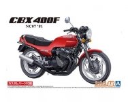 Aoshima 06232 Honda NC07 CBX400F Monza Red 1/12