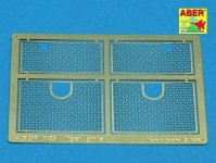 Aber 35G03 Grilles for german tank Tiger I (1:35)