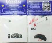 Yahu Models YMA4899 O-2A Skymaster EARLY 1/48