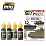 AMMO of Mig Jimenez 7148 1939-1944 GERMAN STANDARD COLORS (4x17ml)