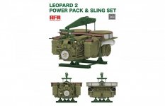 Rye Field Model 2050 Leopard 2 Powerpack & Sling Set 1/35