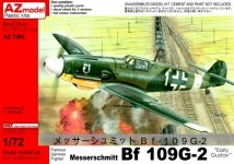 AZ Model AZ7466 Messerschmitt Bf-109G-2 Early Gustav (1:72)