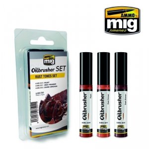 AMMO of Mig Jimenez 7501 RUST TONES SET