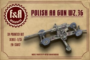 F&A Miniatures FA-35017 AA Gun WZ.36 1/35