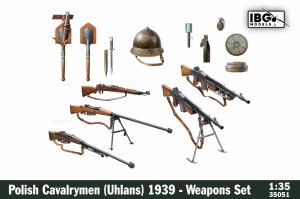 IBG 35051 Polish Cavalrymen (Uhlans) 1939 - Weapons Set 1/35