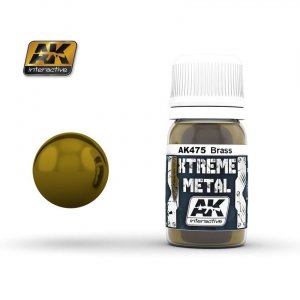 AK Interactive AK475 XTREME METAL BRASS 30ml