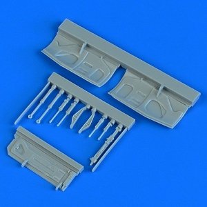 Quickboost QB48903 F-16A/B Fighting Falcon undercarriage covers Hasegawa 1/48