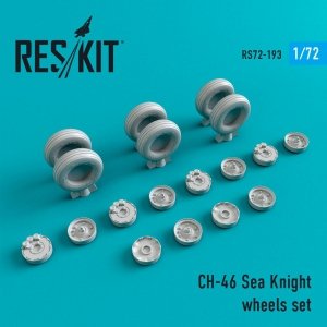 RESKIT RS72-0193 CH-46 SEA KNIGHT WHEELS SET 1/72