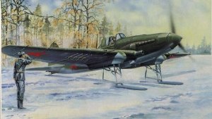 Hobby Boss 83202 Ilyuszyn IL-2 Sturmovik on Skis (1:32)