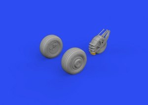 Eduard 648780 Su-25 wheels ZVEZDA 1/48