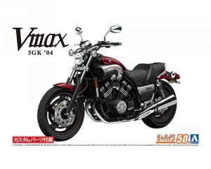 Aoshima 06313 Yamaha 5GK Vmax '04 with Custom parts 1/12