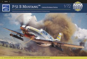 Arma Hobby 70075 P-51B Mustang China, Burma, India 1/72