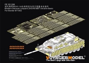 Voyager Model PE351266 Modern German Leopard 2A5/A6 MBT Ukraine Basic For Border BT-002 1/35