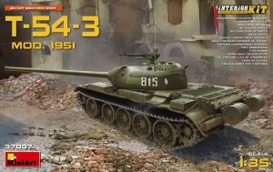 MiniArt 37007 T-54-3 SOVIET MEDIUM TANK. Mod 1951 (1:35)