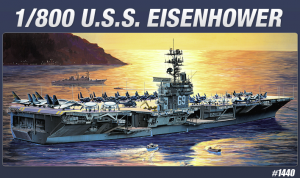 Academy 14212 USS CVN-69 EISENHOWER 1/800