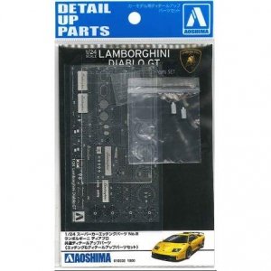 Aoshima 01053 Lamborghini Diablo GT Detail Up Parts 1/24