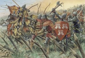 Italeri 6027 English Warriors and Knights 100 Years War
