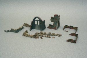 Italeri 6087 WALLS AND RUINS