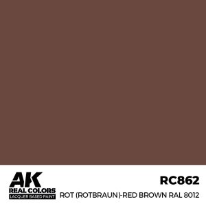 AK Interactive RC862 Rot (Rotbraun)-Red (Red Brown) RAL 8012 17 ml