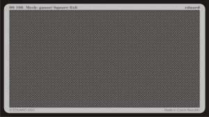 Eduard 00106 Mesh - gauze/ Square 6x6