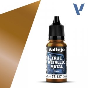 Vallejo 77137 Arcane Gold - True Metallic Metal - Base 18ml