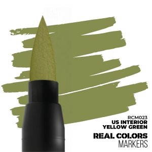 AK Interactive RCM023 US INTERIOR YELLOW GREEN – RC MARKER