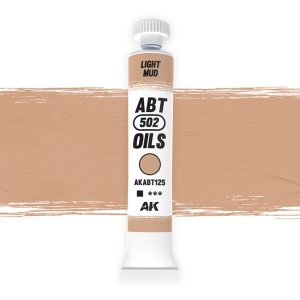 AK Interactive ABT125 Light Mud 20ml