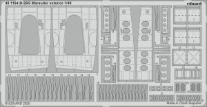 Eduard 481164 B-26G Marauder exterior ICM 1/48