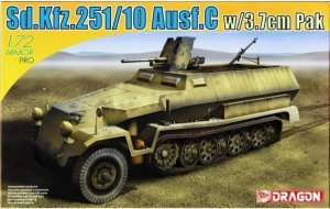 Dragon 7314 Sd.Kfz.251/10 Ausf.C w/3.7cm Pak 1/72