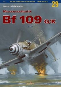 Kagero 3029 Messerschmitt Bf 109 G/K vol. III EN/PL ( no decal )